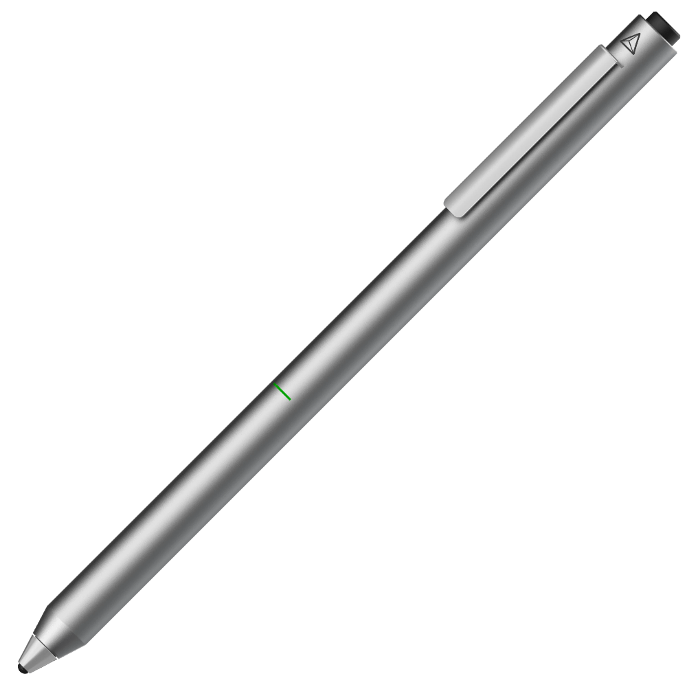 قلم آيباد بثلاثة رؤوس قابلة للتبديل - فضي - Dash 3 Fine Point Precision Stylus Adonit