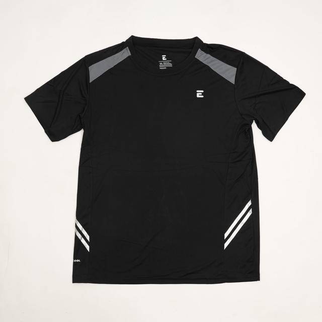 كنزة رجالي قطن 3Xl أسود Men's Sport T-Shirt Jumbo - Ecka - SW1hZ2U6NDA4NTk3