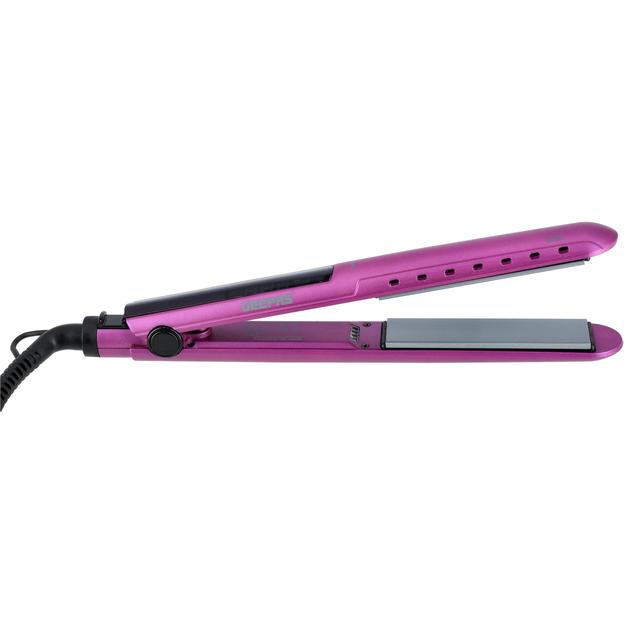 Geepas Easy-Pro 230 Straightener, Ionic Function, GHS86048 | Ceramic Coated Plates Straightener | Digital Display Temperature Control | Ideal for Long & Short Hairs - SW1hZ2U6NDI5NDQw