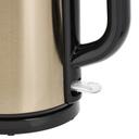 Geepas Double Layer Electric Kettle,1.7L Capacity, GK38052 - 1800W Quick Boil Water Kettle, Stainless Steel Cordless Kettle, Auto Shut-Off & Boil-Dry Protection, Tea & Coffee Maker, 2 Years Warranty - SW1hZ2U6NDM2MzM3