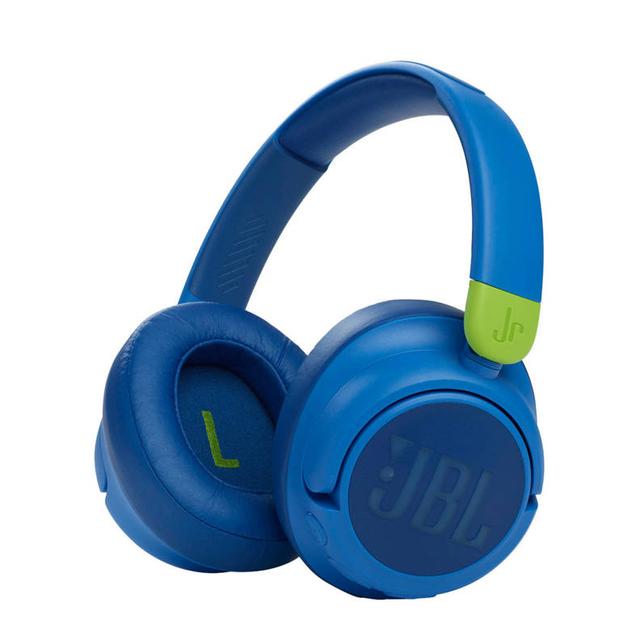 هيدفون JBL اللاسلكي للأطفال مع عزل الضوضاء لون أزرق - JBL JR460NC - SW1hZ2U6MzU3MTg1