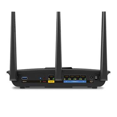 راوتر ثلاثي الأقطاب - أسود  Linksys - Max-Stream AC1750 MU-MIMO Gigabit Wi-Fi Router - cG9zdDozNjE1NTg=