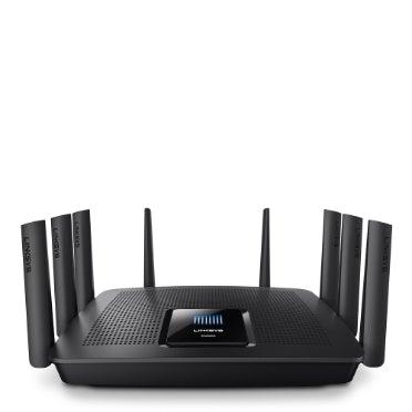 Linksys - Max-Stream AC5400 MU-MIMO Gigabit Wi-Fi Router - Black - SW1hZ2U6MzYxNTY4