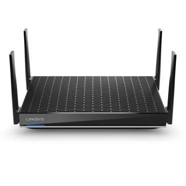Linksys MR9600 Dual-Band Mesh WiFi AX6000 - Smart Router/Extender, 6.0 Gbps speed, Full Coverage 3,000 SQ FT / 260 SQM, for Home, Office, Gaming, 8K HD Streaming - Black - 1 PK - SW1hZ2U6MzYxNTk4