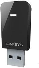 Linksys - Max-Stream AC600 Wi-Fi Micro USB Adapter - Black - SW1hZ2U6MzYxNjk2
