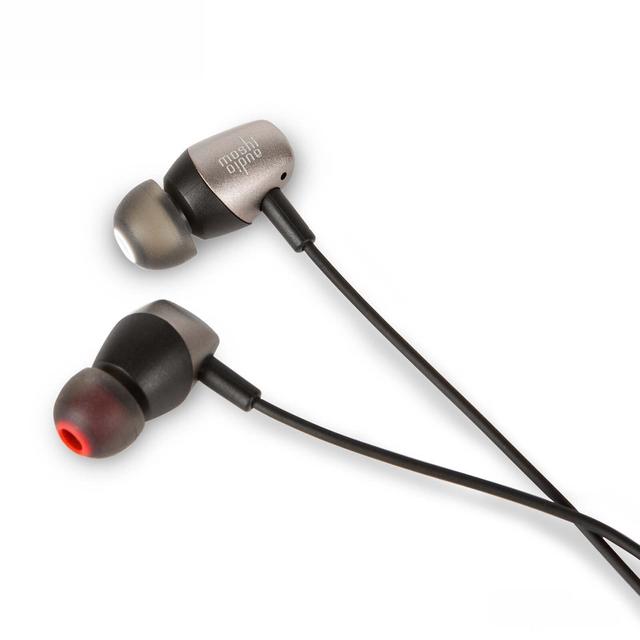 سماعات سلكية لون كريمي MYTHRO Earbuds with Mic Wired Earbuds - Moshi - SW1hZ2U6MzYxOTAx