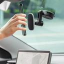 Moshi SnapTo Universal Magnetic Car Phone Holder with Wireless Charging, Qi-Certified, Fast-Charging 10W Max, 4 Mounting Options (Moshi SnapTo Case Required) - SW1hZ2U6MzYxOTI0