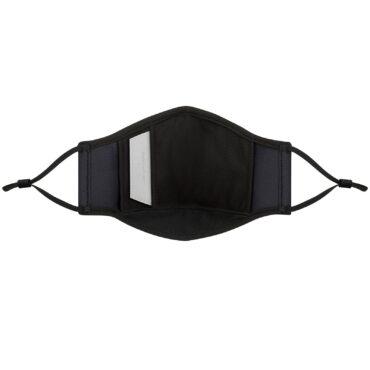 ماسك قماشي قياس ميديوم لون أسود OMNIGUARD Mask - Washable/Reusable Facial Mask Medium - Moshi