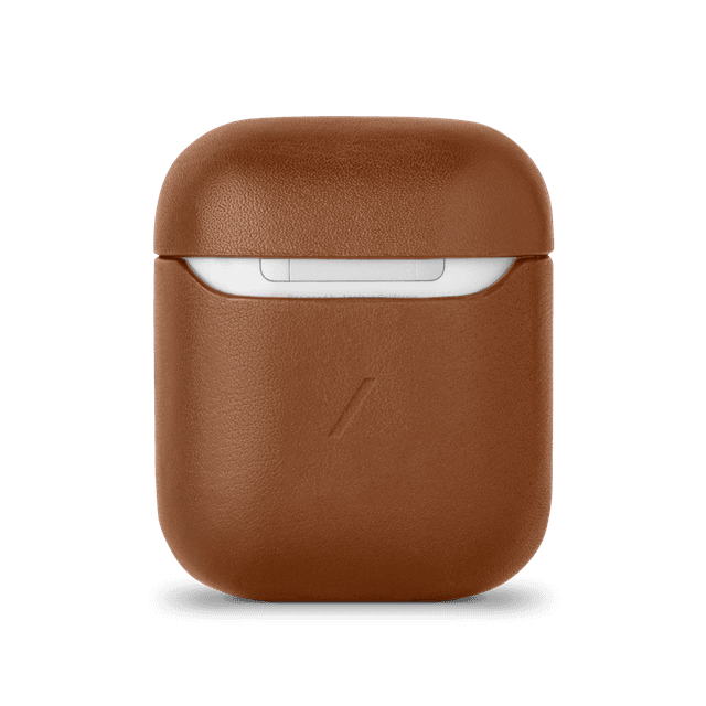 Native Union CLASSIC Apple Airpods Pro Case - Crafted w/ Italian Leather, Drop-Proof Slim Cover, Wireless Charging Compatible (Gen 2 case) (Tan) - SW1hZ2U6MzYyMDYz