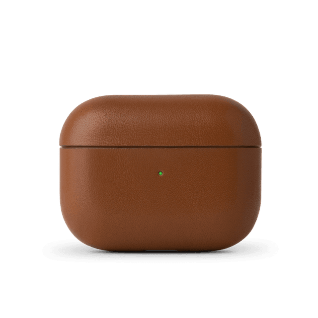 Native Union CLASSIC Apple Airpods Pro Case - Crafted w/ Italian Leather, Drop-Proof Slim Cover, Wireless Charging Compatible (Tan) - SW1hZ2U6MzYyMDc3