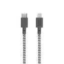 كيبل شحن من USB-C الى LIGHTNING لون زيبرا NIGHT USB-C to LIGHTNING Cable 10Ft - Native Union - SW1hZ2U6MzYyMzE5