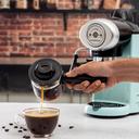 Olsenmark Cappuccino Maker, Removable Drip Tray, OMCM2444 - Steam &Coffee Strength Collector,4 Cup Capacity, Turbo Cappuccino Nozzle, Makes Espresso, Cappuccino & Latte Coffee, Detachable Tray - SW1hZ2U6NDM0MTg1
