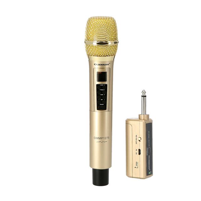 ميكروفون لاسلكي احترافي Professional Dynamic Wireless Microphone - Olsenmark - SW1hZ2U6Mzg2MDcw