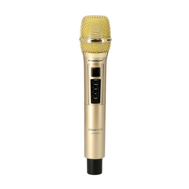 ميكروفون لاسلكي احترافي Professional Dynamic Wireless Microphone - Olsenmark - SW1hZ2U6Mzg2MDgw