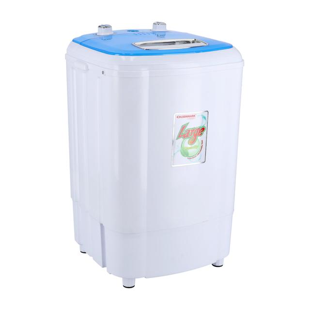 Olsenmark Semi Automatic Washing Machine, 3.8Kg - High Grade Plastic Body - Consuming Less Water - SW1hZ2U6Mzg2MDE5