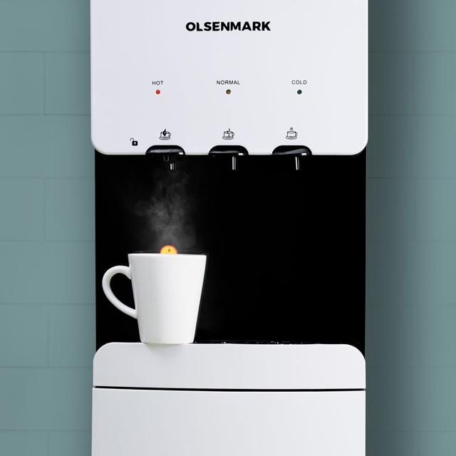 برادة ماء (كولر) مع ثلاجة Olsenmark Hot & Cold Water Dispenser With Refrigerator - SW1hZ2U6NDA5OTk2
