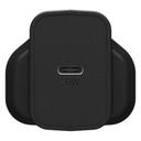 OtterBox UK Wall Charger 20 Watts - Rugged Fast Compact Charger, Drop Tested,for iPhone 12/11/Pro/Pro Max/XR/XS/8/8Plus, iPad Pro/Air/Mini & USB-C devices - Black - SW1hZ2U6MzYyNTQ2