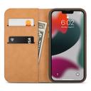 Moshi OVERTURE Apple iPhone 13 Pro Max Case - Leather Folio w/ AntiMicrobial Surface, Detachable Magnetic Wallet, Drop Protection, 2x Card Slots, SnapTo System Wireless Charging Compatible - Pink - SW1hZ2U6MzYyNjM2