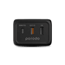 Porodo 3-Ports Fast Wireless Charger 15W PD 30W UK - Black - SW1hZ2U6MzU3NDI4