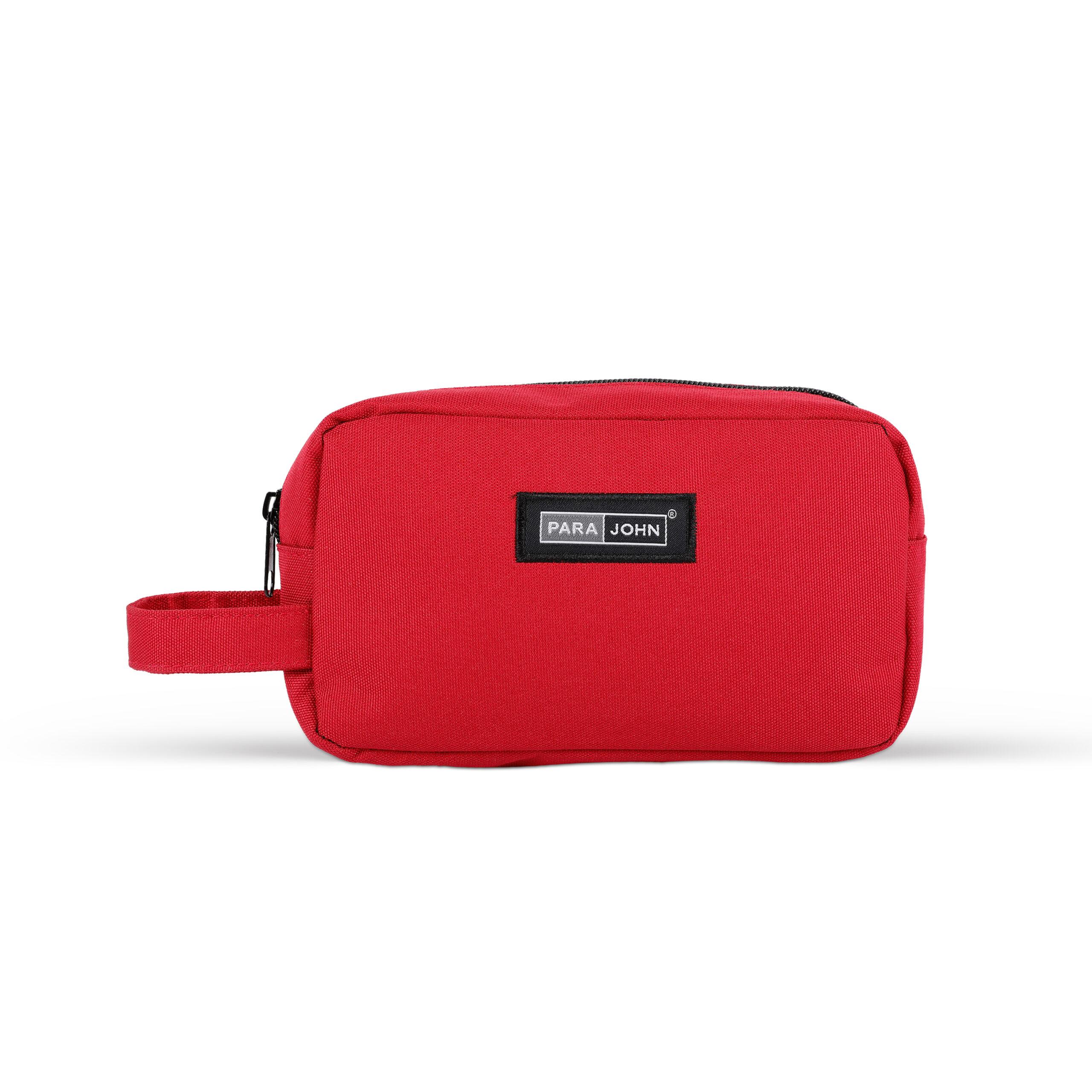 شنطة يد (حقيبة يد ) - أحمر  PARA JOHN Toiletry Bag