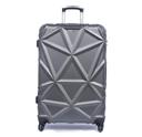 طقم حقائب سفر 3 حقائب مادة ABS بعجلات دوارة (20 ، 24 ، 28) بوصة رمادي PARA JOHN - Matrix 3 Pcs Trolley Luggage Set, Dark Grey - SW1hZ2U6MzY0MDY1