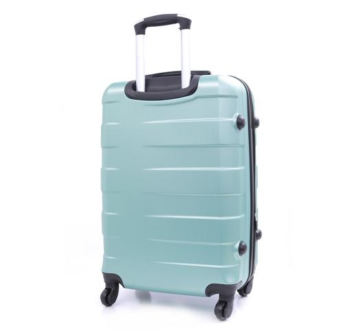 طقم حقائب سفر 4 حقائب مادة ABS بعجلات دوارة (20 ، 24 ، 28 ، 32) بوصة أخضر  PARA JOHN - 4 Pcs Zin Trolley Luggage Set, Green