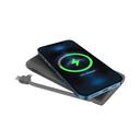 Powerology 4 in 1 Wireless Power Bank Station 10000mAh with Built-In Cable ( Lightning & Type-C ) PD 20W - Black - SW1hZ2U6MzU3Nzcz