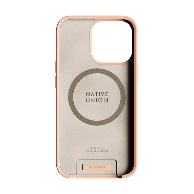 كفر سيلكون لهاتف iPhone 13 Pro  لون بيجClic Pop Magnetic Case for Apple iPhone 13 Pro - Native Union - SW1hZ2U6MzYyNjg5