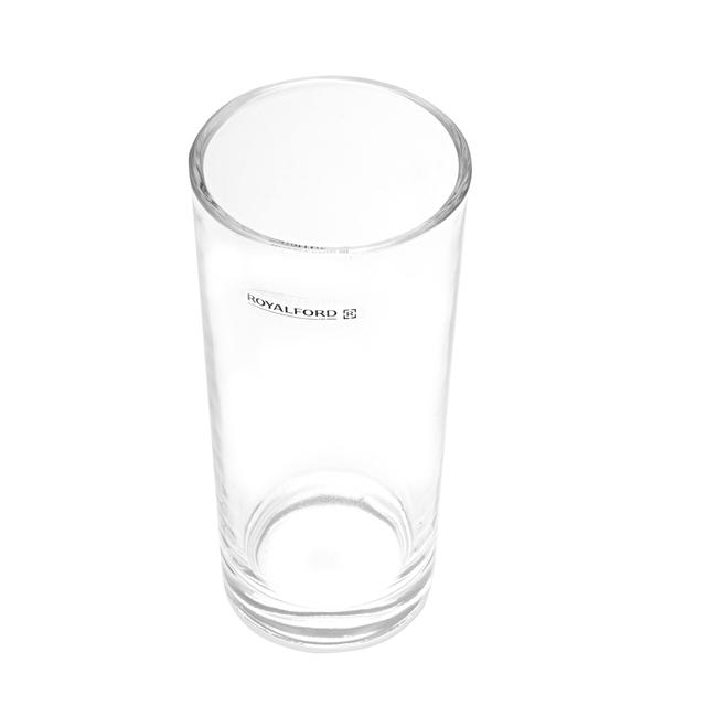 طقم كاسات زجاجي 3 قطع 11 أونصة Royalford - 11oz 3Pcs Glass - Water Cup Drinking Glass - SW1hZ2U6NDAyOTMz