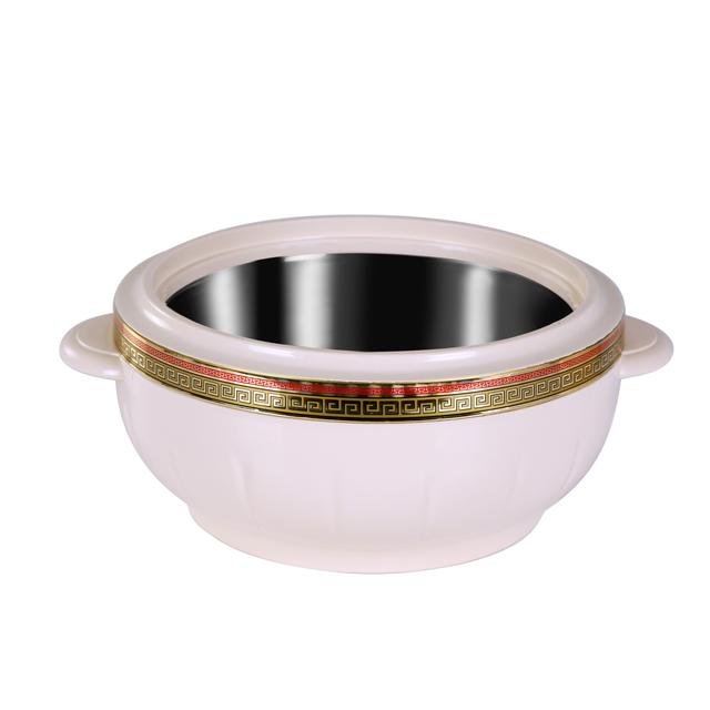 Royalford 2500 Ml Litre Classic Casserole - Thermal Casserole Dish - Double Wall Insulated Serving - SW1hZ2U6MzkzMDQx