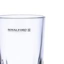 طقم كاسات عصير زجاجي 6 قطع 6 أونصة Royalford - 6Oz 6Pcs Glass Tumber - Water Cup Drinking Glass - SW1hZ2U6NDAzMzk1