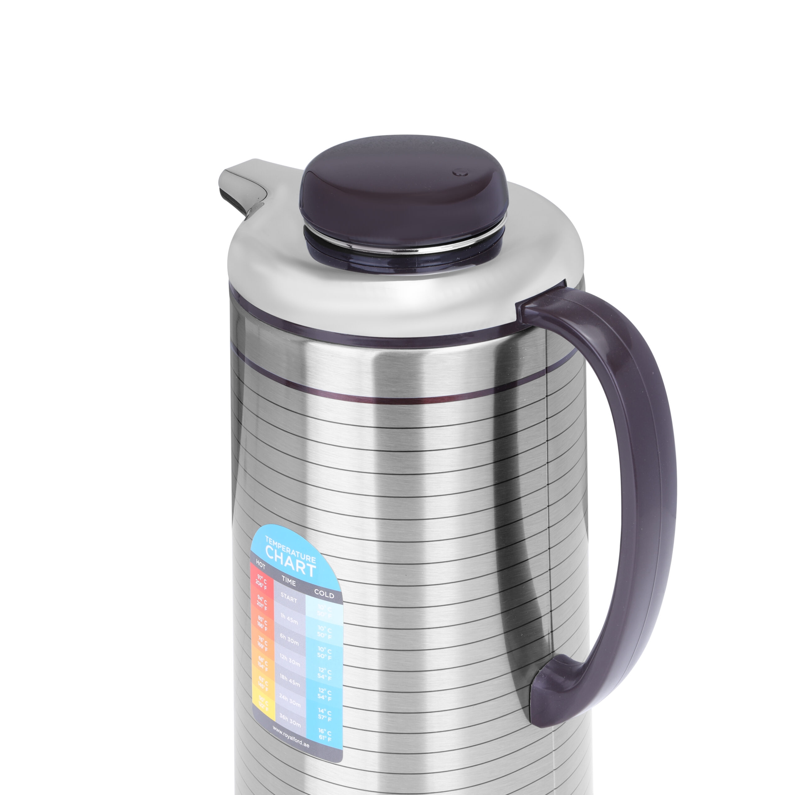 ترمس حافظ للحرارة (1.6L)Royalford  Vacuum Flask