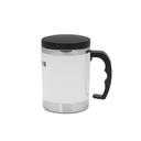 ماغ (كوب) حراري معدني 11 أونصة Royalford - 11Oz Travel Stainless Steel Mug - Coffee Mug Tumbler With Handle & Compact Lid For Travel - SW1hZ2U6MzY5Mjc4