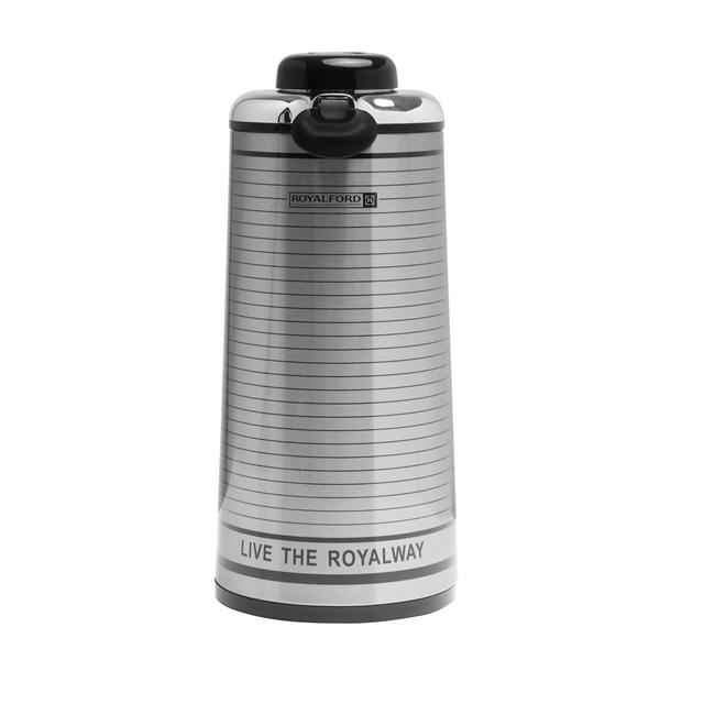 Royalford 1.9L Vacuum Flask - Coffee Heat Insulated Thermos For Keeping Hot/Cold Long Hour Heat/Cold - SW1hZ2U6MzcyMzkz