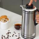 Royalford 1.9L Vacuum Flask - Coffee Heat Insulated Thermos For Keeping Hot/Cold Long Hour Heat/Cold - SW1hZ2U6MzcyMzgz