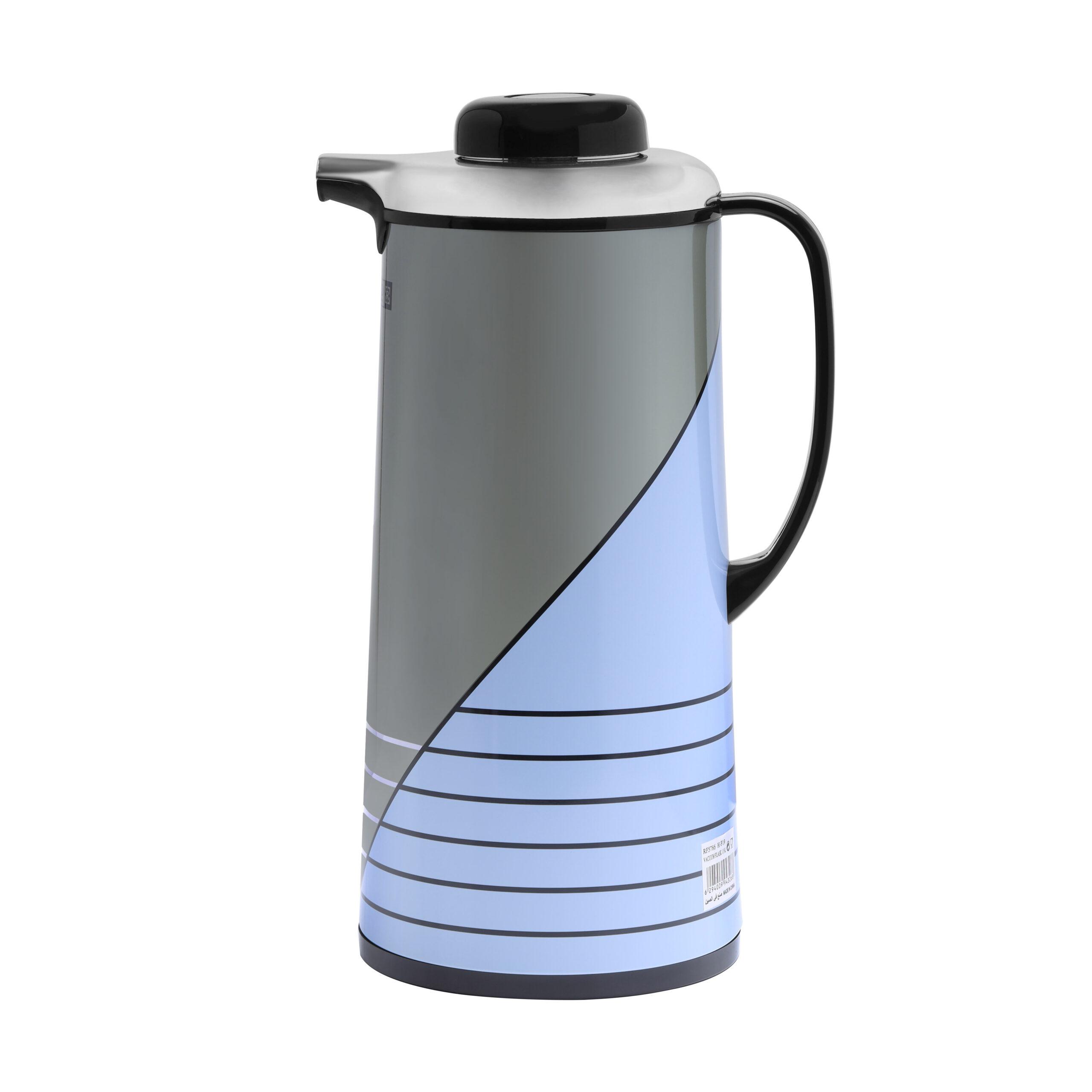 ترمس شاي ( حافظة ماء ) 1 لتر - رمادي Royalford -  Vacuum Flask