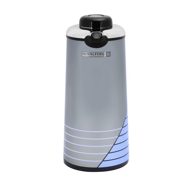 ترمس ماء 1.9 لتر - فضي و أزرق Royalford 1.9L Vacuum Flask - SW1hZ2U6MzcyMjMz