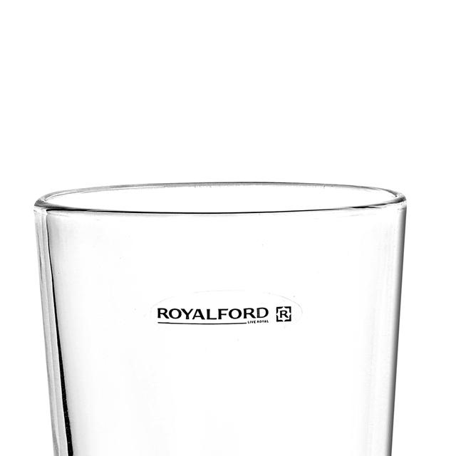 كوب ماء حزمة 6 في 1 6Pcs Glass Tumbler Water Cup Drinking Glass من Royalford - SW1hZ2U6NDAyOTU0