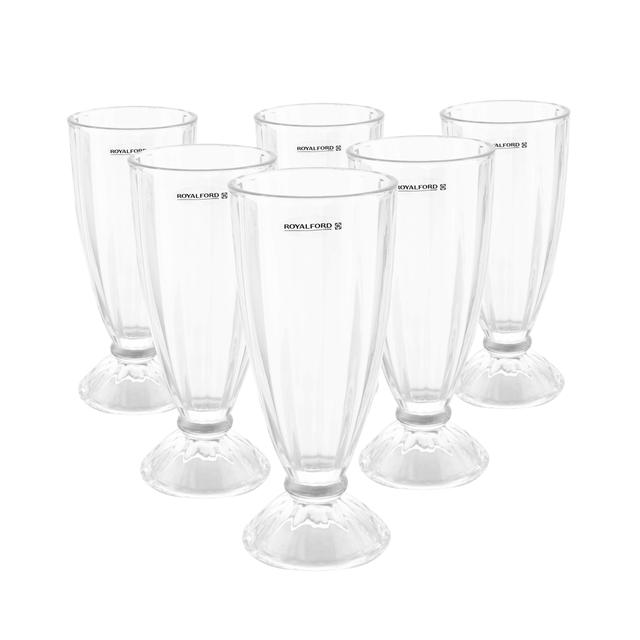 طقم كاسات عصير زجاجية 6 قطع Royalford Highball Tumbler Drinking Glasses - SW1hZ2U6Mzg5OTM3