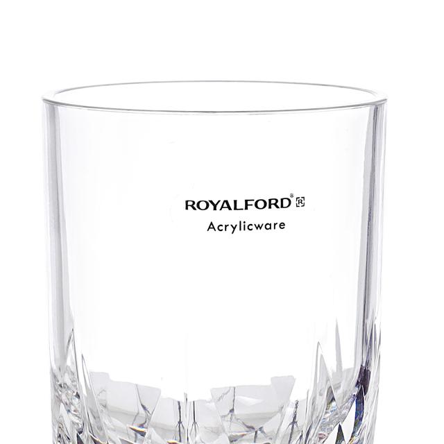 كأس زجاجي بقاعدة كريستال - 410 مل Acrylic Glass With Crystal Base - Royalford - SW1hZ2U6NDAzOTk4