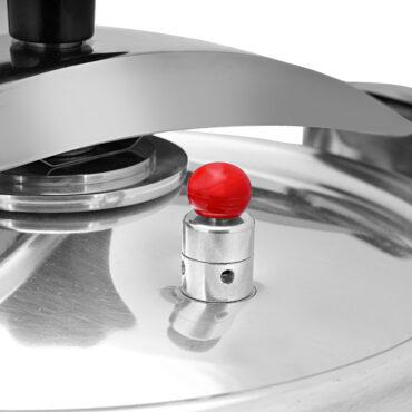 طنجرة ضغط المينيوم صغيرة بسعة 5 لتر | Royalford Aluminium Pressure Cooker