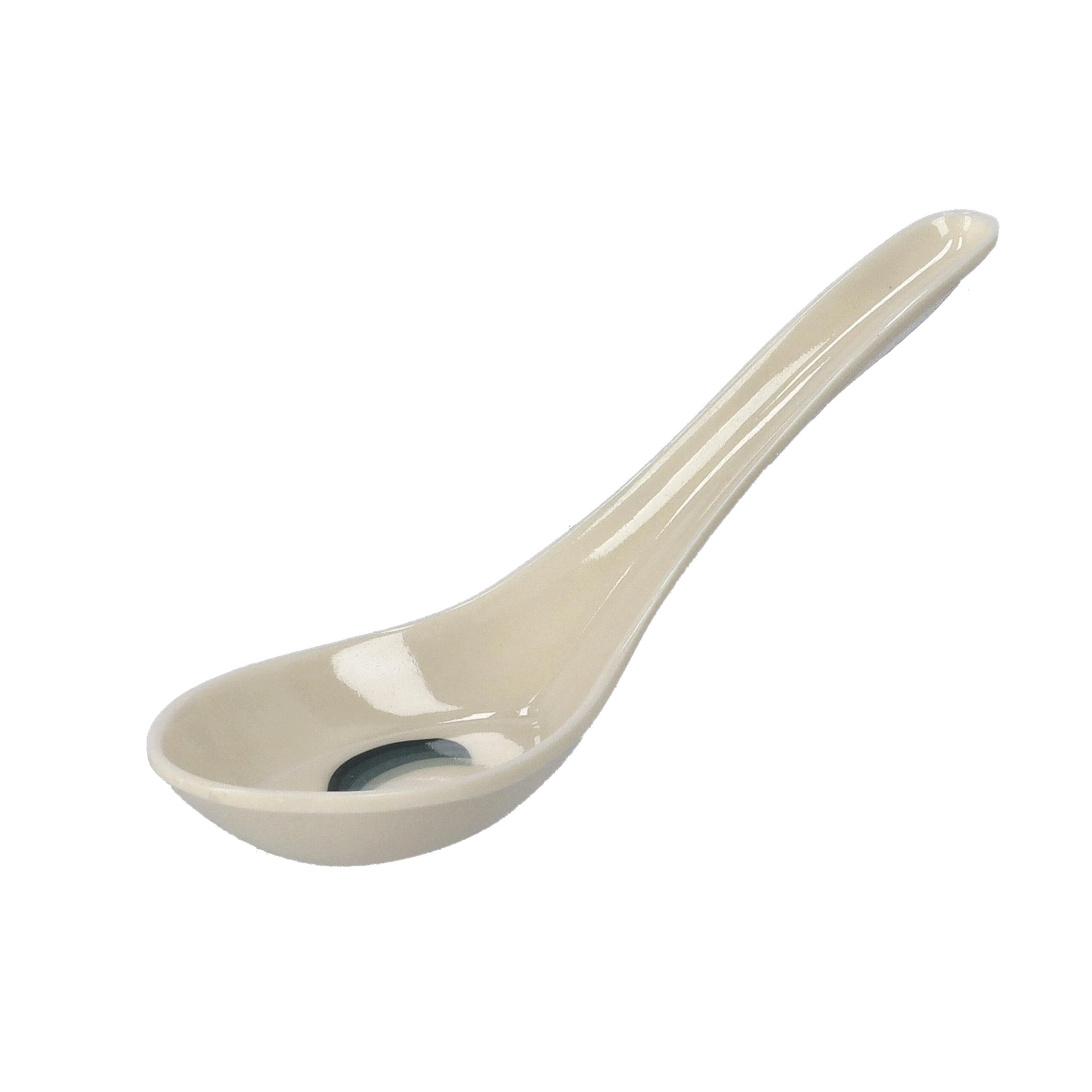 ملعقة تقديم طعام ميلامين 5.5 بوصة Royalford - 5.5" Professional Melamine Spoon - Cooking And Serving Spoon With Grip Handle