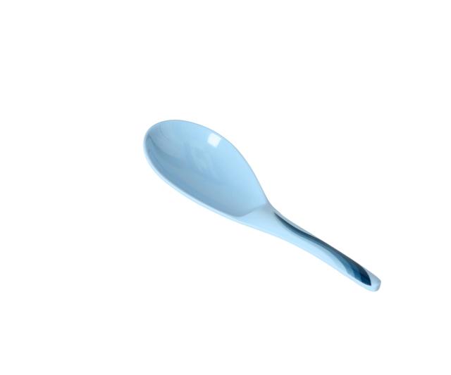 ملعقة تقديم طعام ميلامين 8.5 بوصة أزرق فاتح Royalford – 8.5″ Rays Rice Spoon – Cooking And Serving Spoon - SW1hZ2U6NDA2MjMz