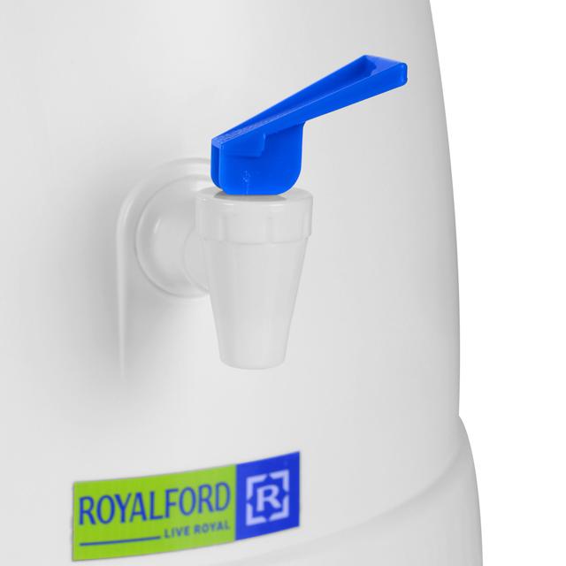 موزع مياه ( صنبور واحد ) - ابيض  Royalford -Portable Water Dispenser with Single Tap Ideal - SW1hZ2U6NDA0ODE2
