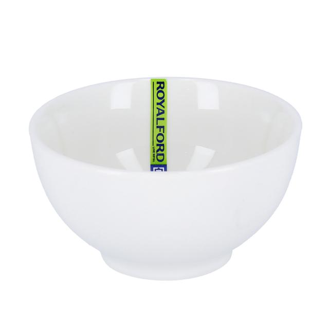 Royalford 6" Porcelain Ware Bowl - Portable, Lightweight Bowl Breakfast Cereal Dessert Serving Bowl - SW1hZ2U6NDAwODY3