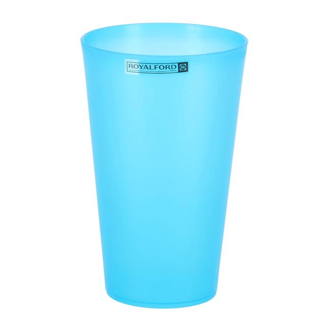 طقم كاسات عصير 6 قطع 470 مل Royalford - 6Pcs 470Ml Wafer Water Glass - Portable Water Cup Drinking Glass - SW1hZ2U6NDAzMzUz