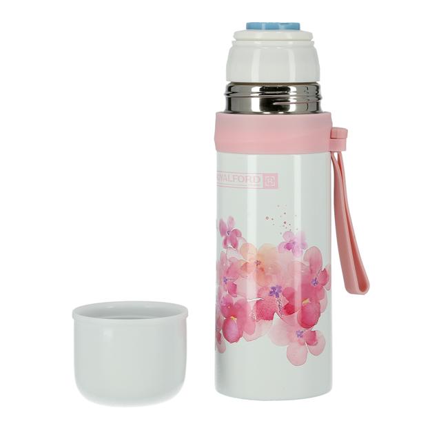 Royalford 350Ml Stainless Steel Vacuum Bottle - Stainless Steel Flask & Water Bottle - Hot & Cold - SW1hZ2U6NDA2OTEz