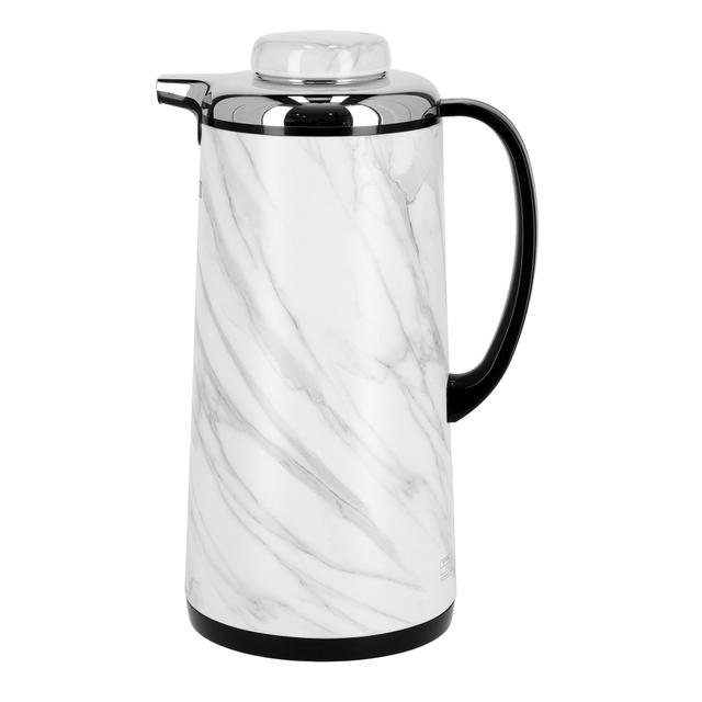 Royalford 1.6L Double Wall Vacuum Flask Marble Designed - Heat Insulated Thermos For Long Hour Heat - SW1hZ2U6MzY4NDIy