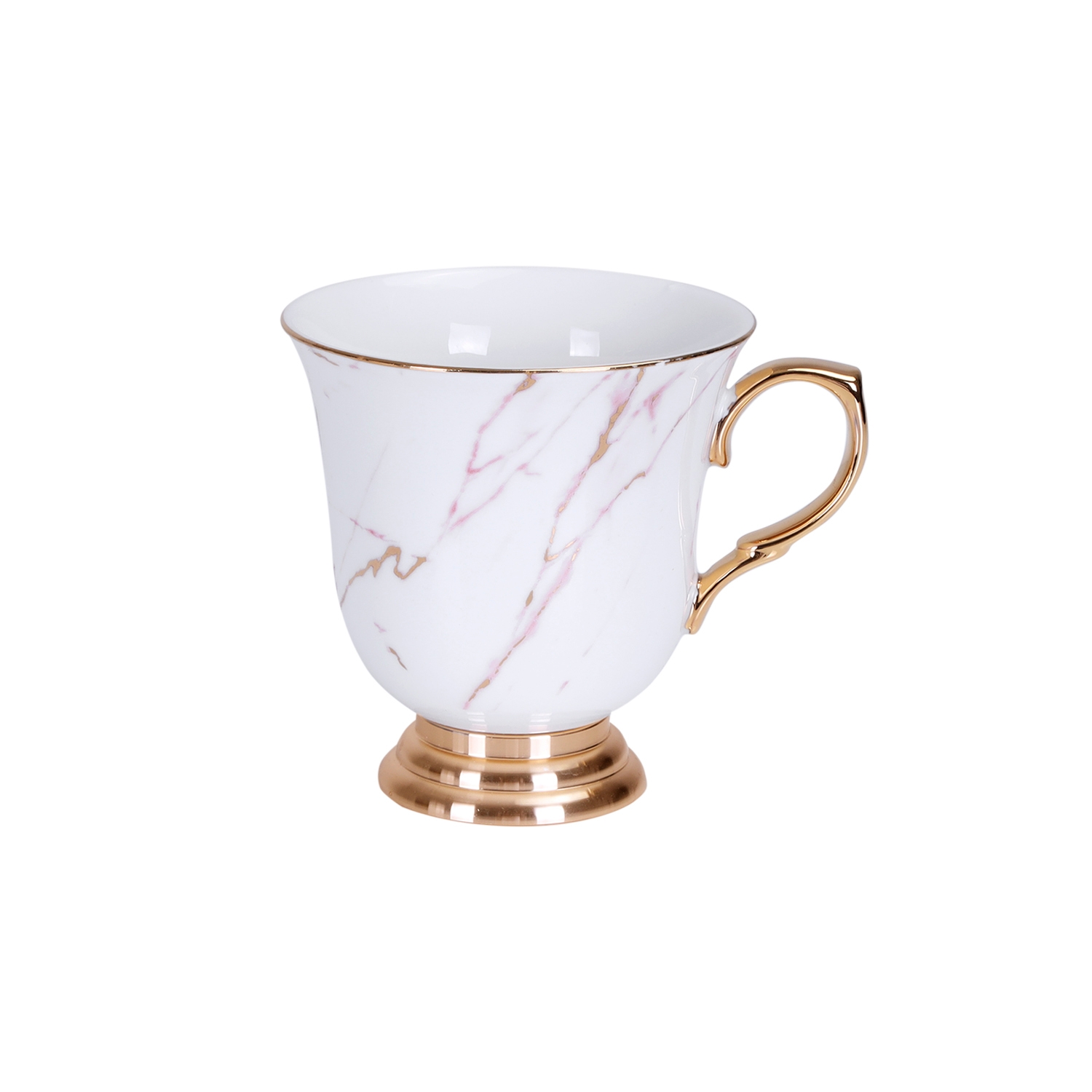 كوب شاي مع صحن ( 12 قطعة ) Royalford - Porcelain Tea Cups With Saucer