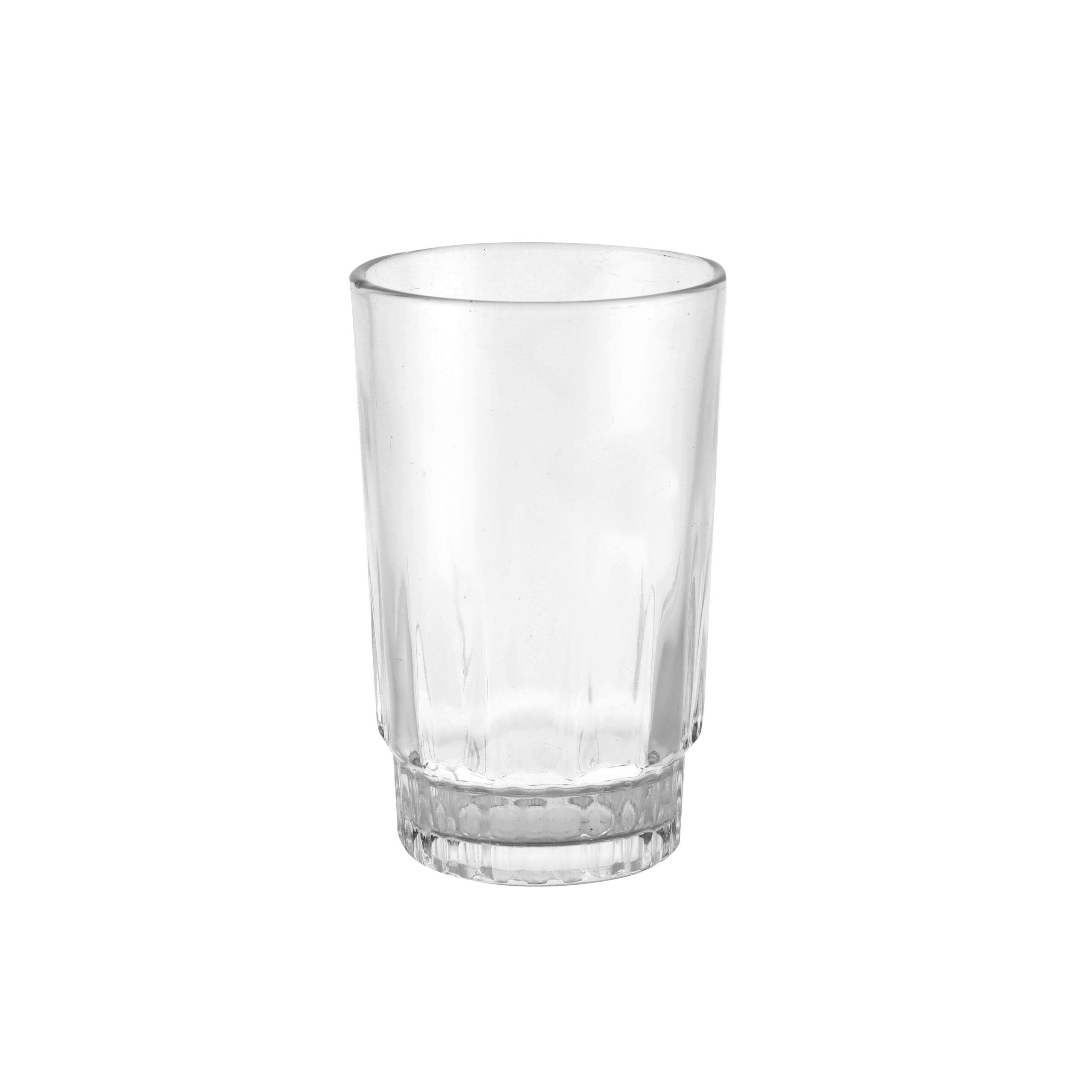 طقم كاسات عصير زجاجي 6 قطع 240 مل Royalford - 6Pcs 240Ml Glass Tumbler - Portable Water Cup Drinking Glass - cG9zdDo0MDM0ODA=